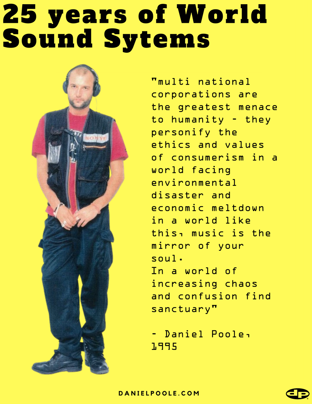 Daniel Poole “World Sound System” Pants dp daniel poole – dp Daniel Poole